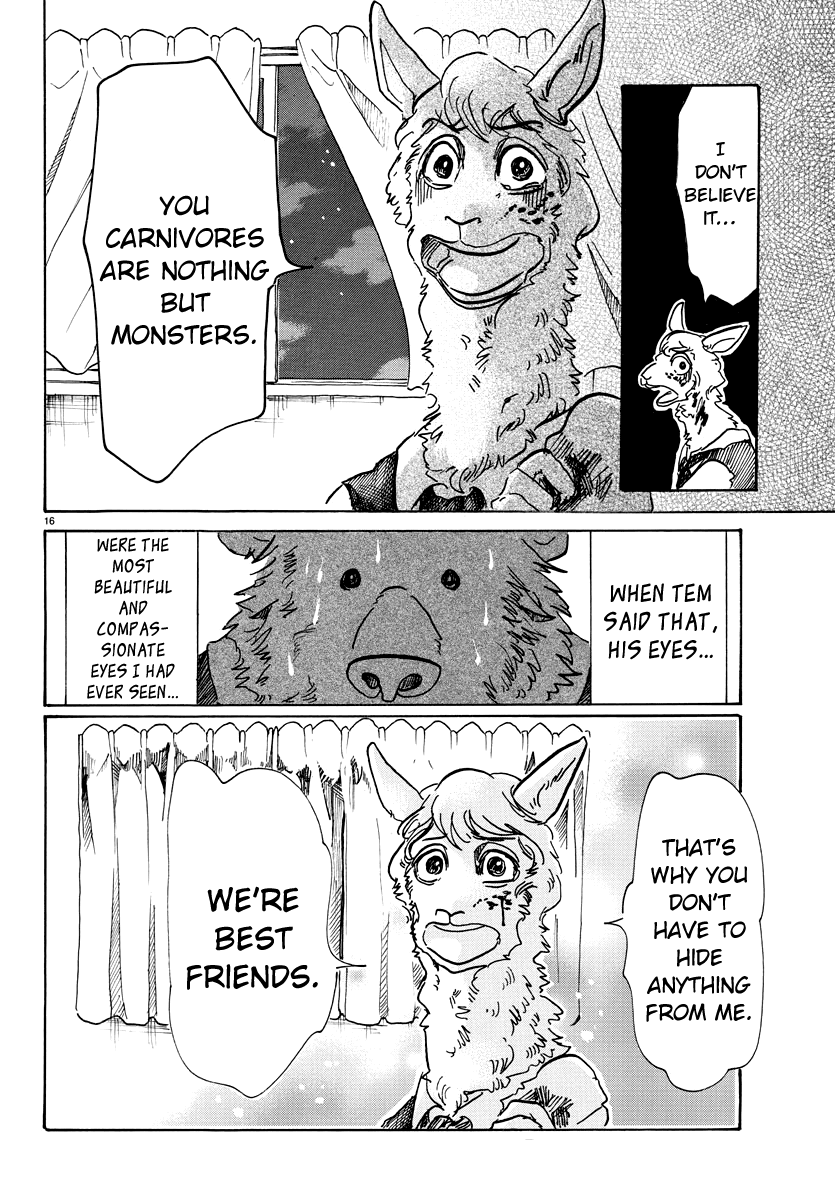 Beastars Chapter 77 page 16 - Chapter 77: The Naivete of a Honey Hunt