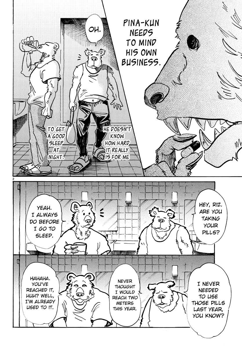 Beastars Chapter 77 page 2 - Chapter 77: The Naivete of a Honey Hunt