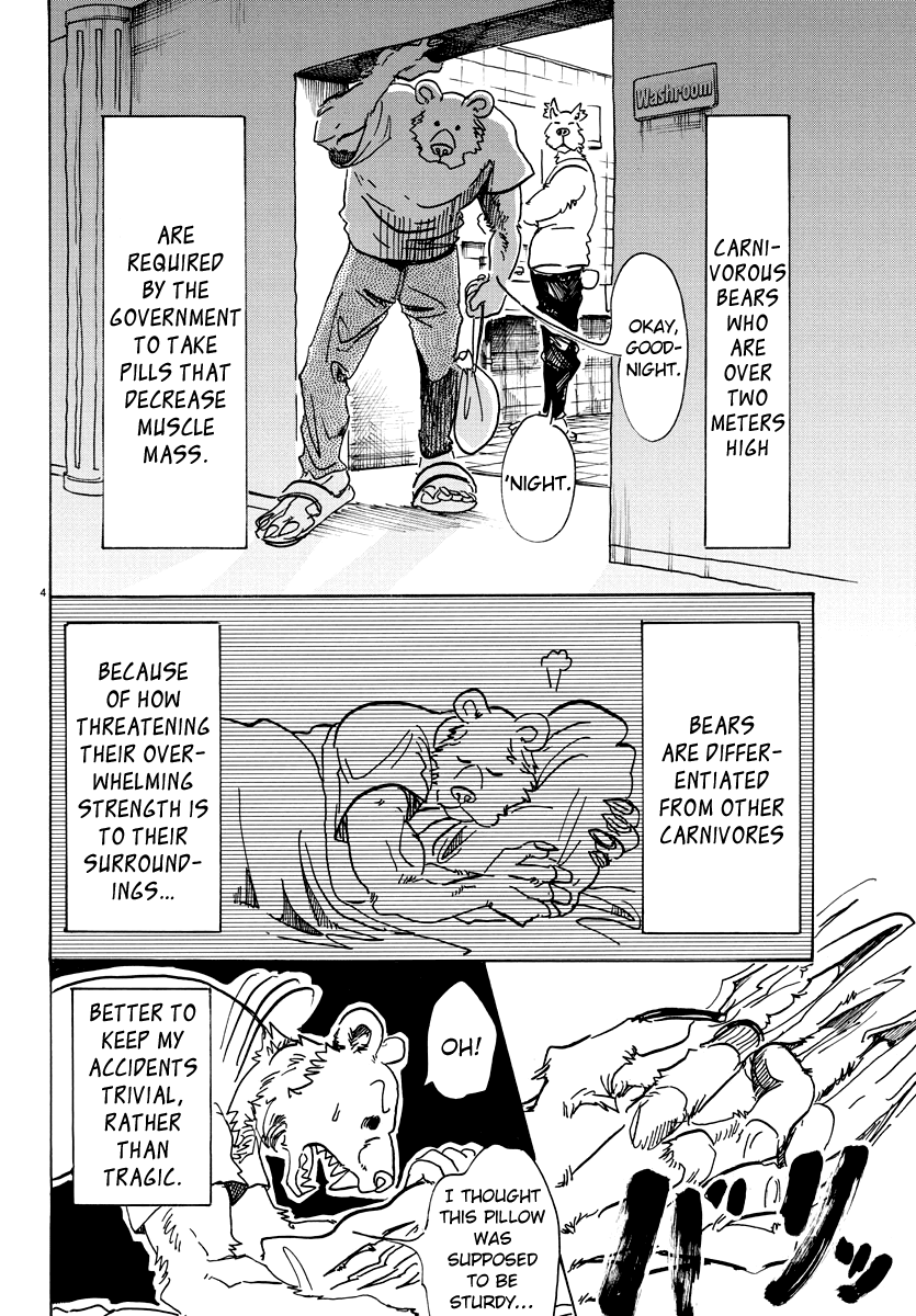 Beastars Chapter 77 page 4 - Chapter 77: The Naivete of a Honey Hunt