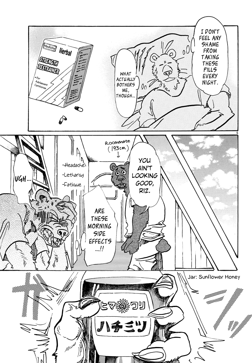Beastars Chapter 77 page 5 - Chapter 77: The Naivete of a Honey Hunt