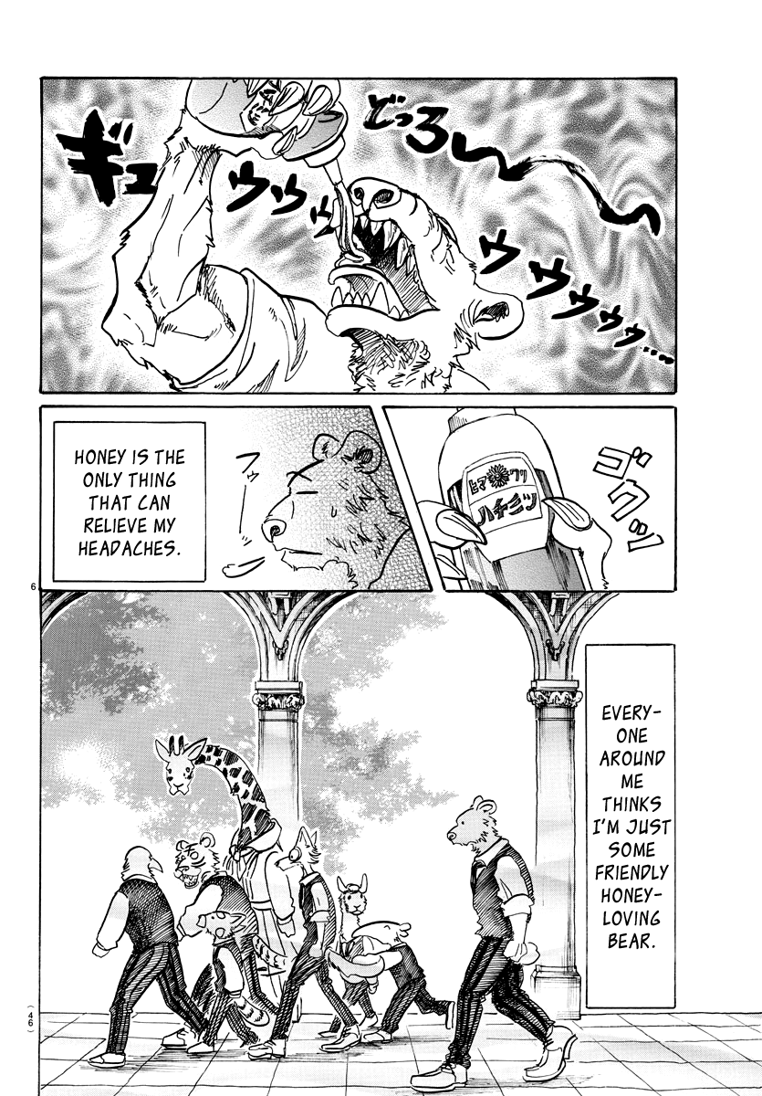 Beastars Chapter 77 page 6 - Chapter 77: The Naivete of a Honey Hunt