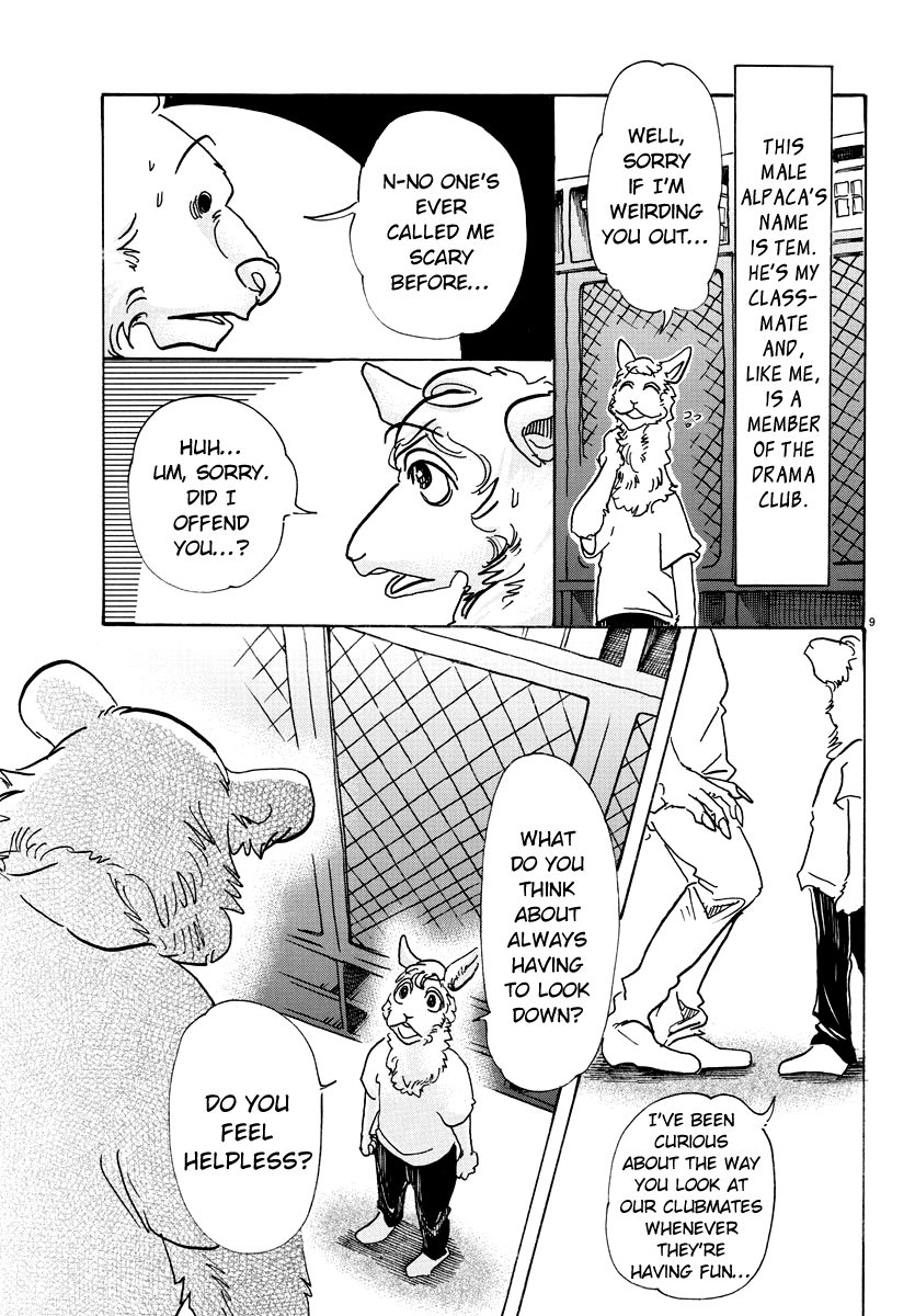 Beastars Chapter 77 page 9 - Chapter 77: The Naivete of a Honey Hunt