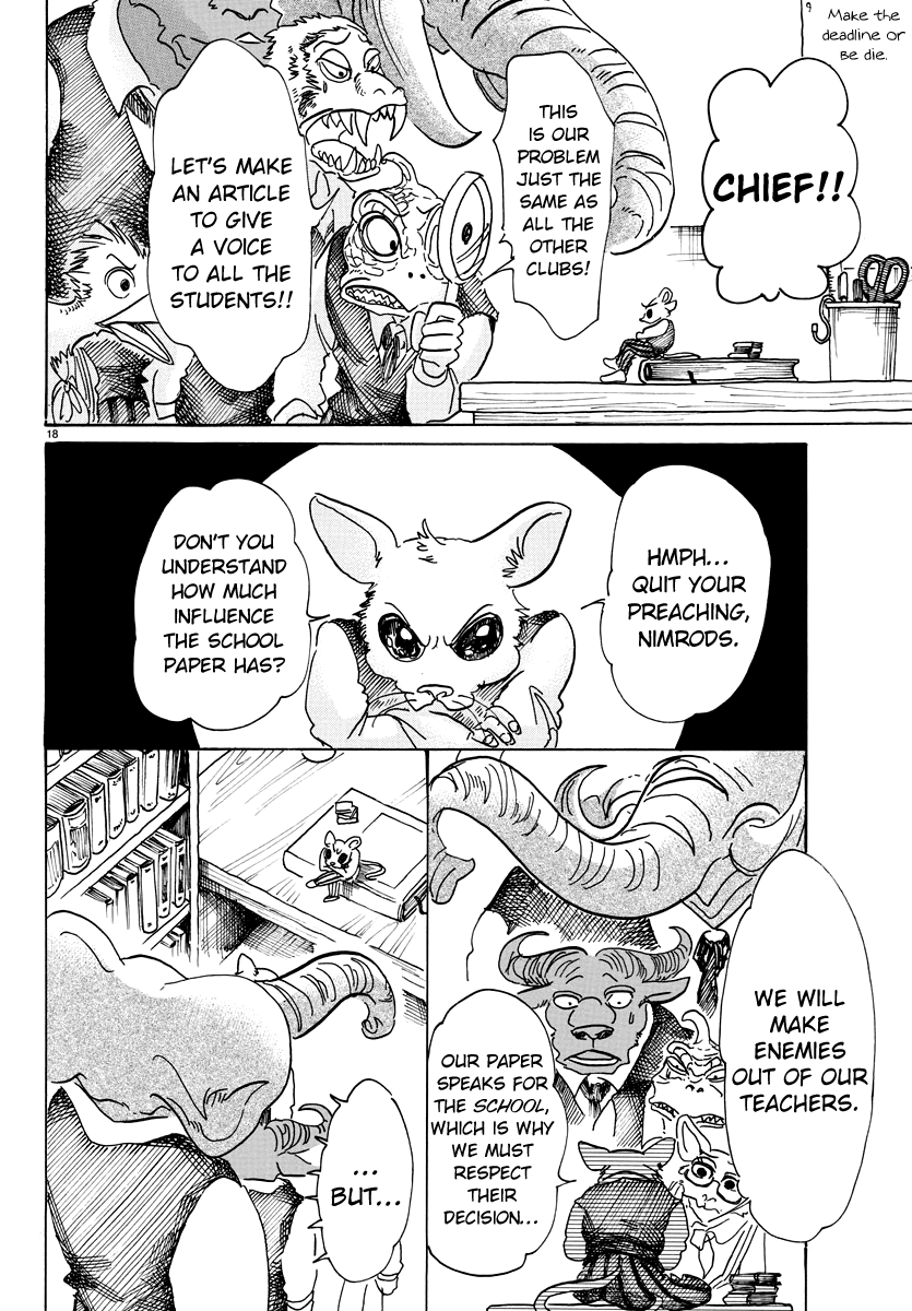 Beastars Chapter 78 page 17 - Chapter 78: A Garden of Organic Fruit