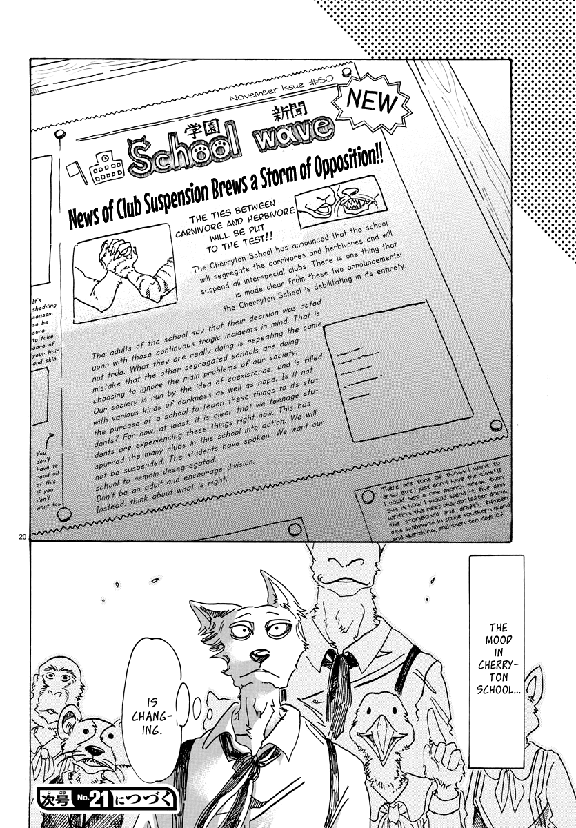 Beastars Chapter 78 page 19 - Chapter 78: A Garden of Organic Fruit