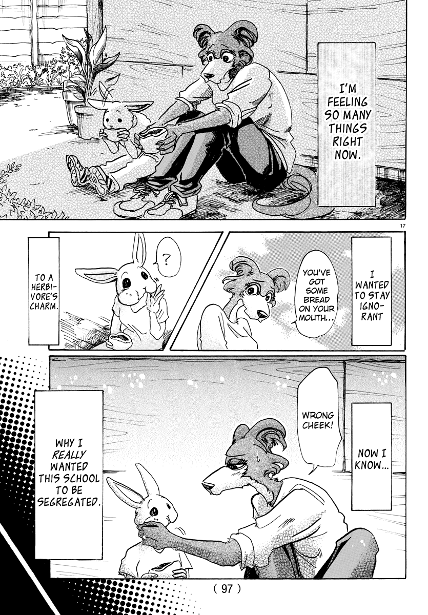 Beastars Chapter 79 page 17 - Chapter 79: A Lingerie-to-Lingerie Talk