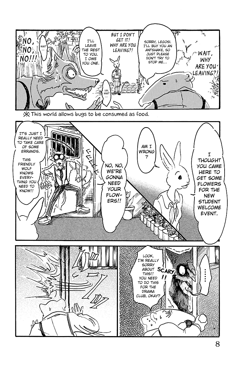 Beastars Chapter 8 page 6 - Chapter 8: The Godmother Sighs
