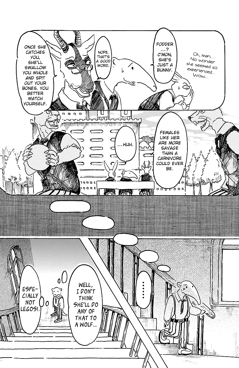 Beastars Chapter 8 page 9 - Chapter 8: The Godmother Sighs