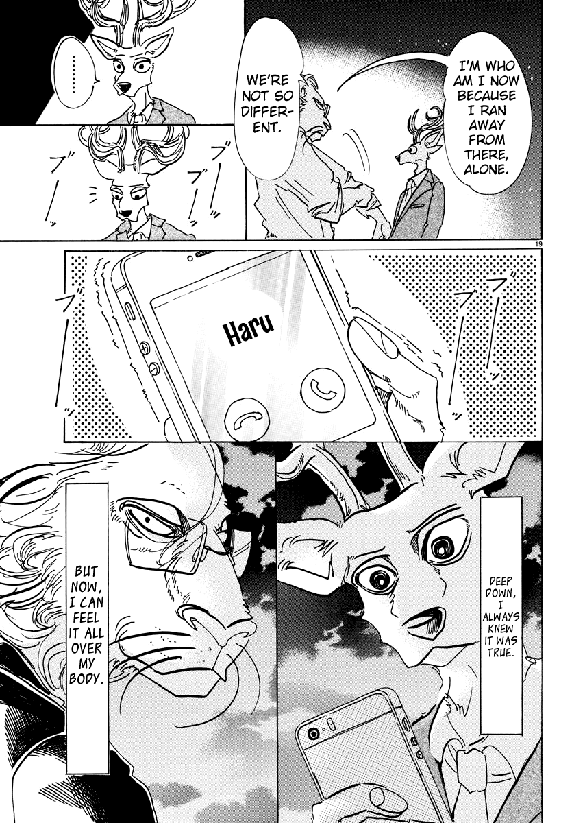 Beastars Chapter 80 page 20 - Chapter 80: The Decision to Smile