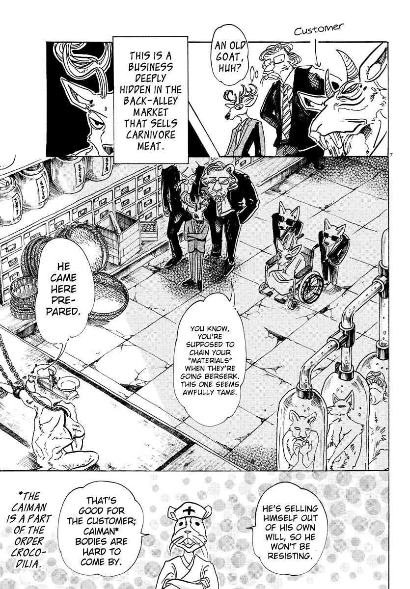 Beastars Chapter 80 page 8 - Chapter 80: The Decision to Smile