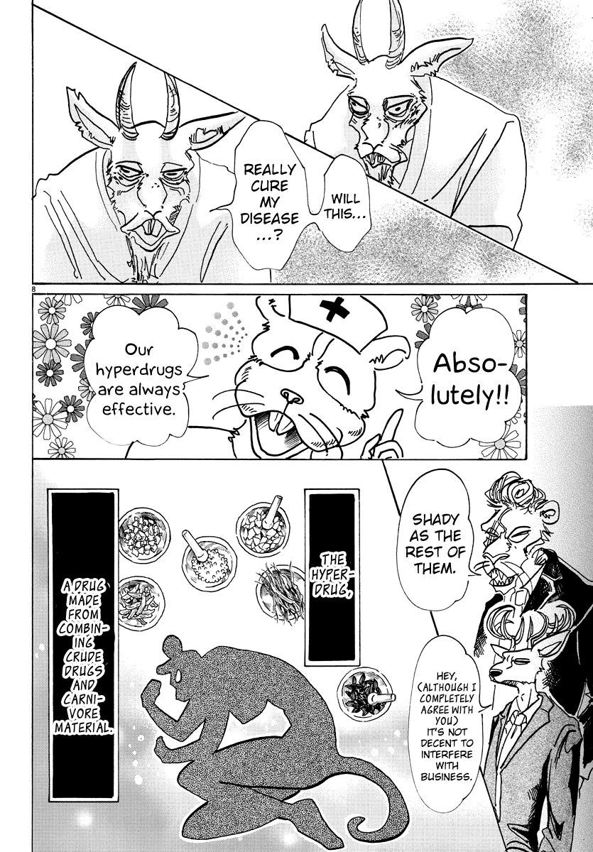 Beastars Chapter 80 page 9 - Chapter 80: The Decision to Smile