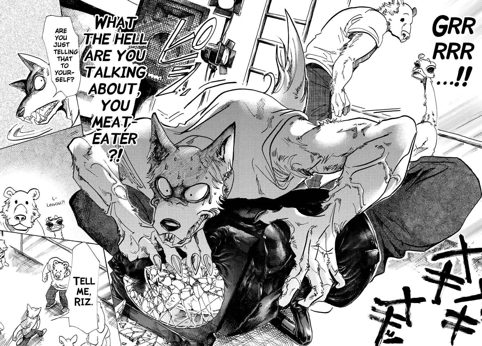 Beastars Chapter 81 page 10 - Chapter 81: A Pair of Eyes as Dark and Round as Soup Bowls