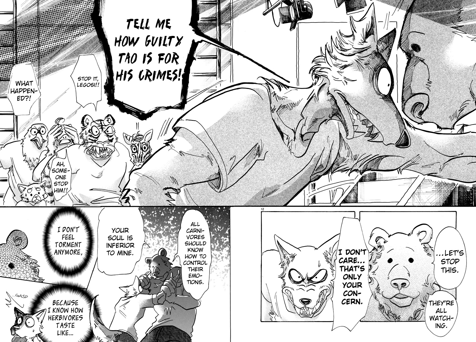Beastars Chapter 81 page 11 - Chapter 81: A Pair of Eyes as Dark and Round as Soup Bowls