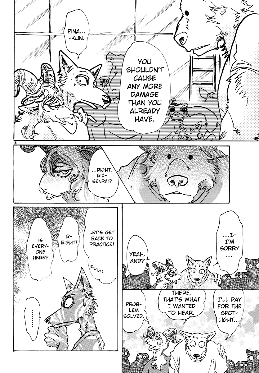 Beastars Chapter 81 page 14 - Chapter 81: A Pair of Eyes as Dark and Round as Soup Bowls