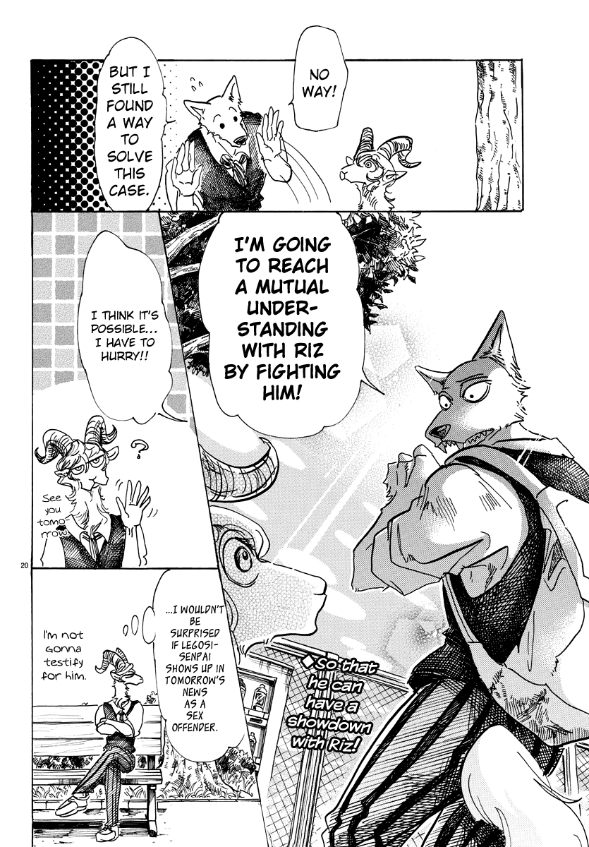 Beastars Chapter 81 page 18 - Chapter 81: A Pair of Eyes as Dark and Round as Soup Bowls