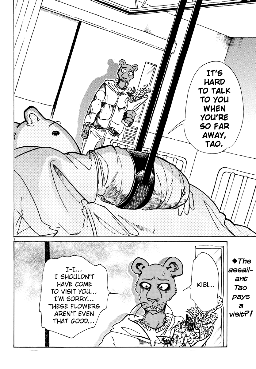 Beastars Chapter 81 page 2 - Chapter 81: A Pair of Eyes as Dark and Round as Soup Bowls