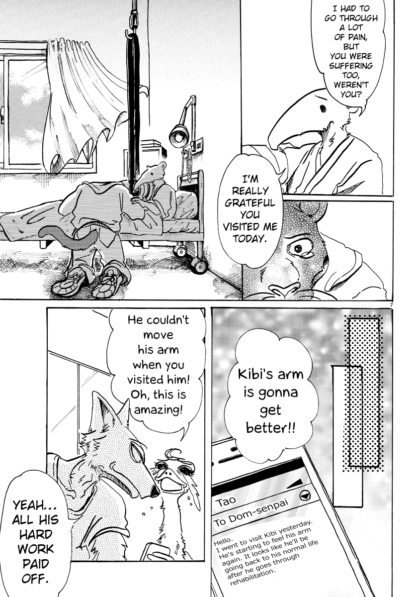 Beastars Chapter 81 page 7 - Chapter 81: A Pair of Eyes as Dark and Round as Soup Bowls