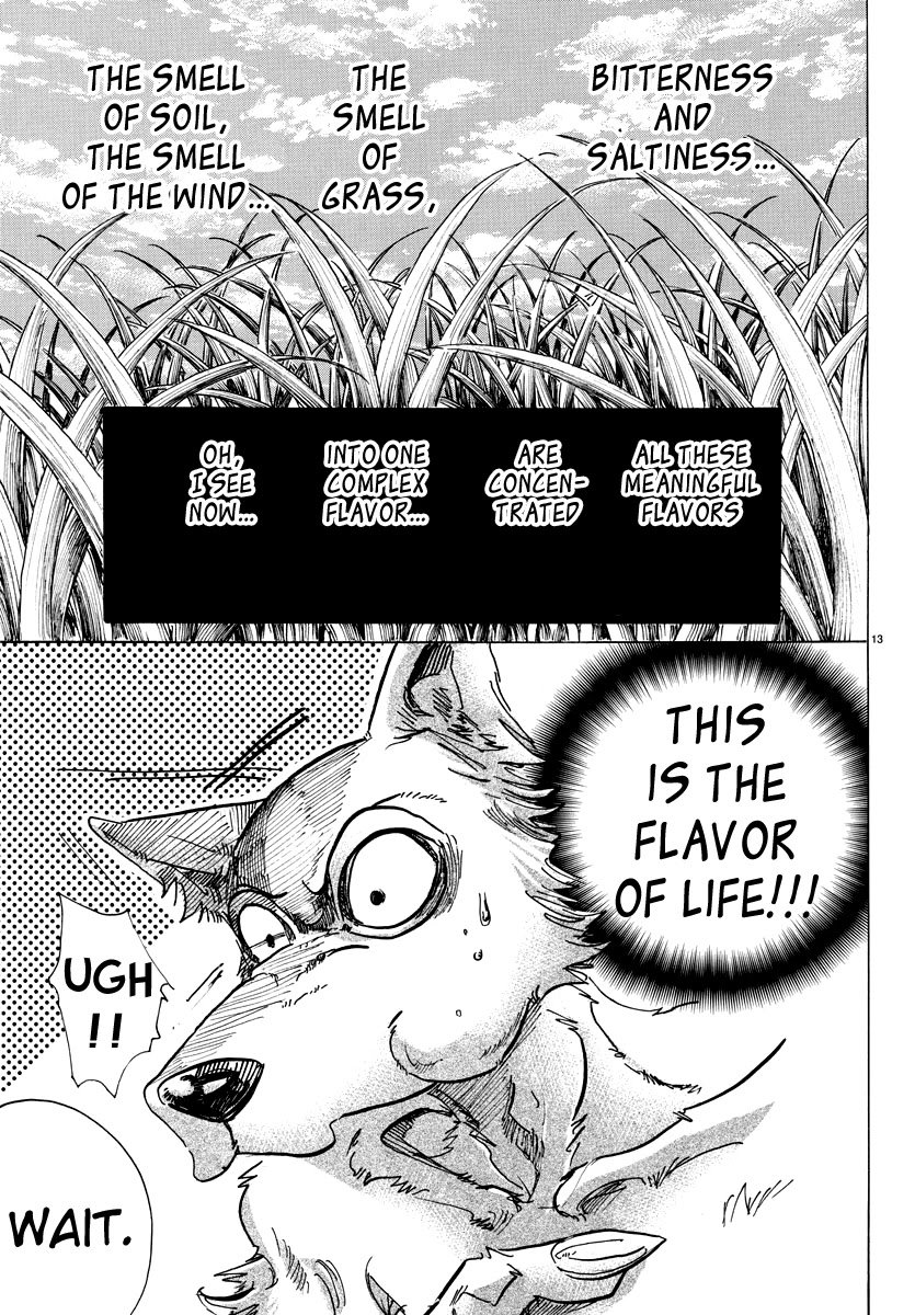 Beastars Chapter 82 page 13 - Chapter 82: Across the Universe