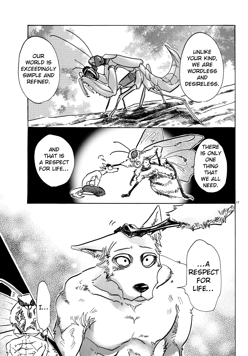 Beastars Chapter 82 page 17 - Chapter 82: Across the Universe