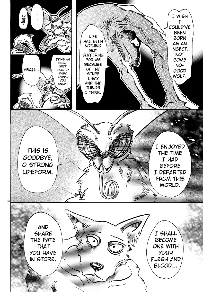 Beastars Chapter 82 page 18 - Chapter 82: Across the Universe