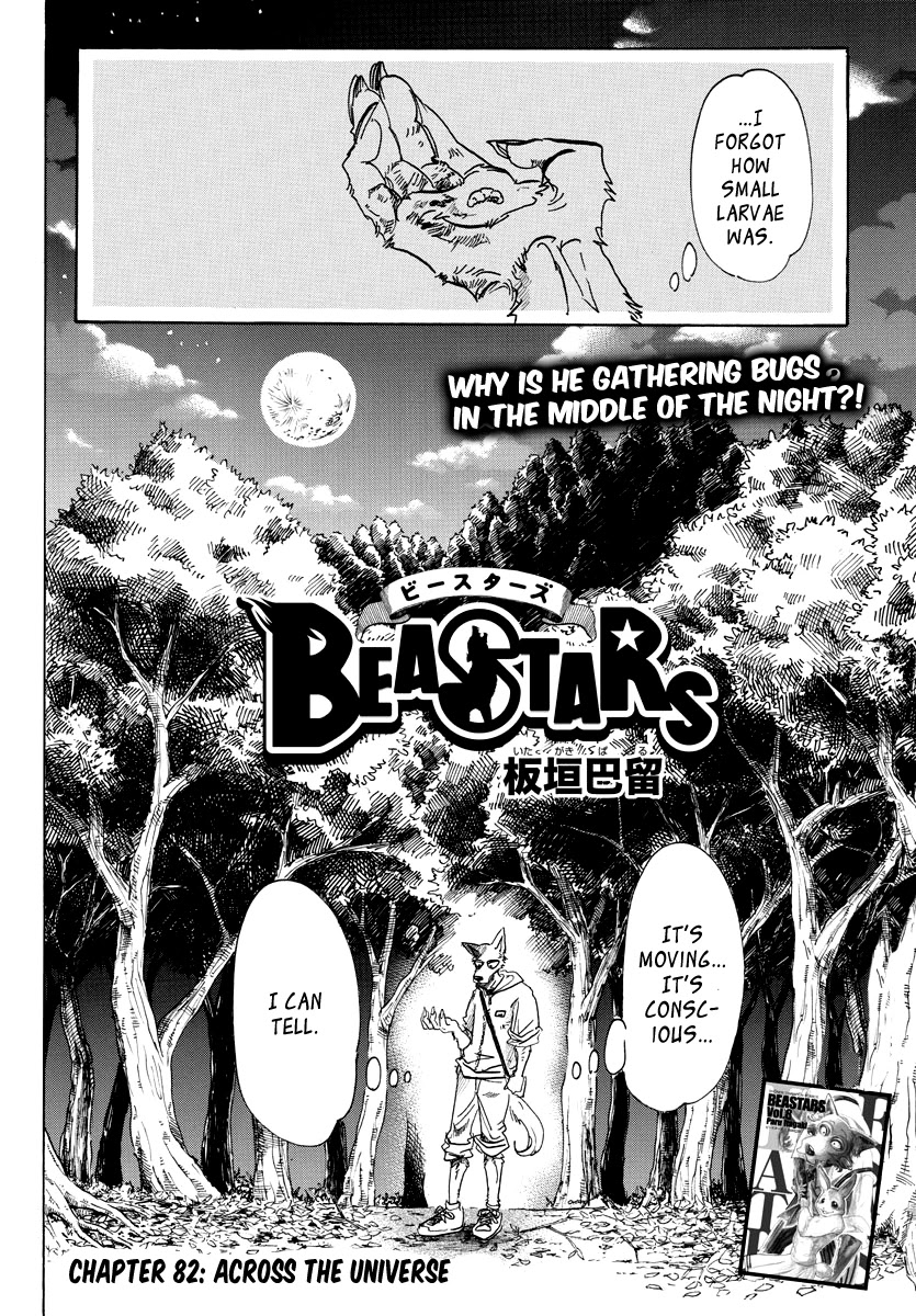 Beastars Chapter 82 page 2 - Chapter 82: Across the Universe