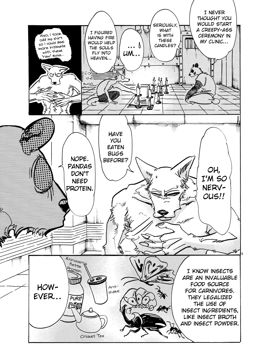 Beastars Chapter 82 page 5 - Chapter 82: Across the Universe