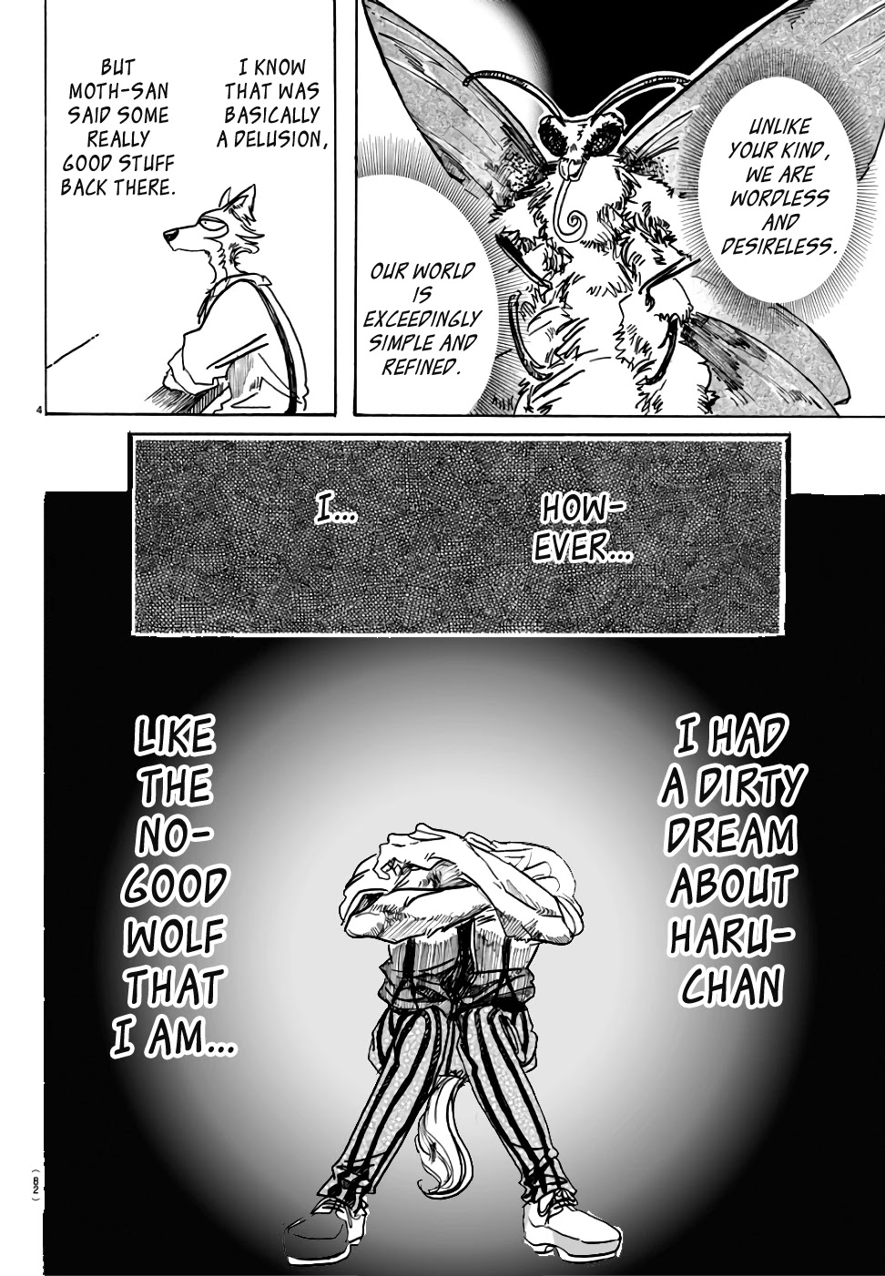 Beastars Chapter 83 page 3 - Chapter 83: A Hug from You is Worth More than My Bed
