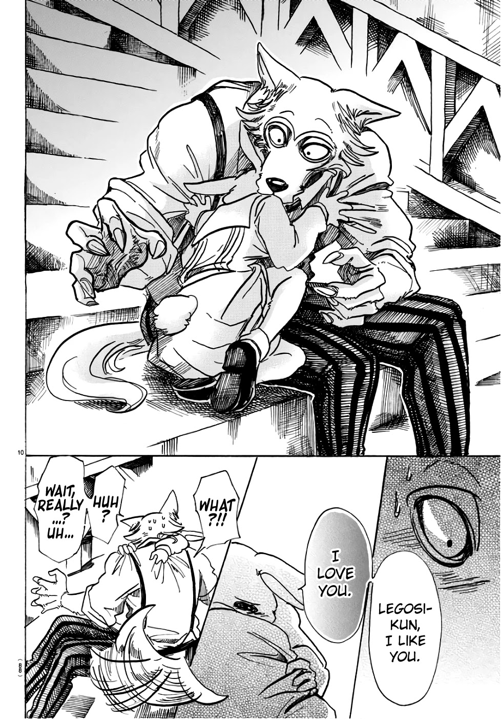 Beastars Chapter 83 page 9 - Chapter 83: A Hug from You is Worth More than My Bed
