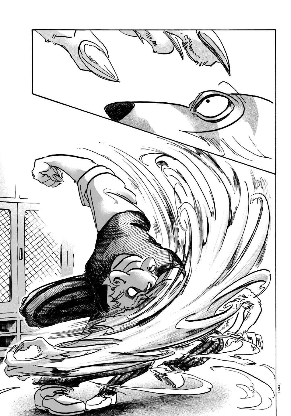Beastars Chapter 84 page 10 - Chapter 84: Turbulence-inducing Claw Strikes