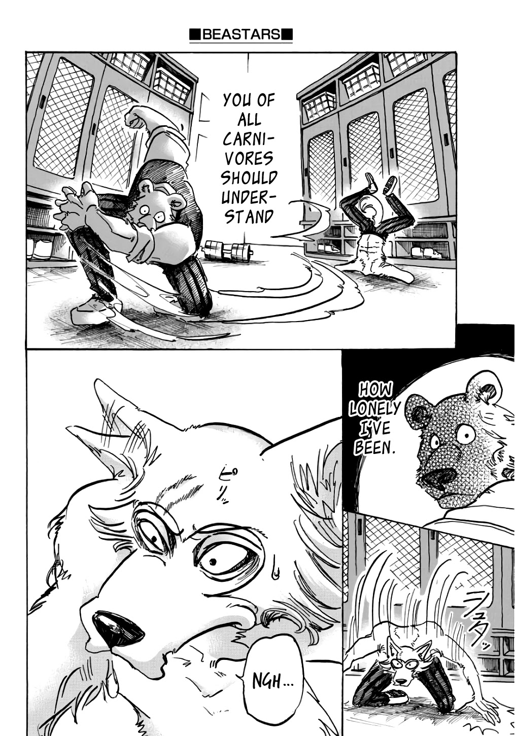 Beastars Chapter 84 page 11 - Chapter 84: Turbulence-inducing Claw Strikes