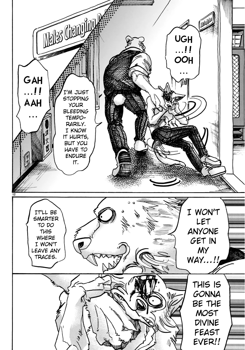 Beastars Chapter 84 page 13 - Chapter 84: Turbulence-inducing Claw Strikes