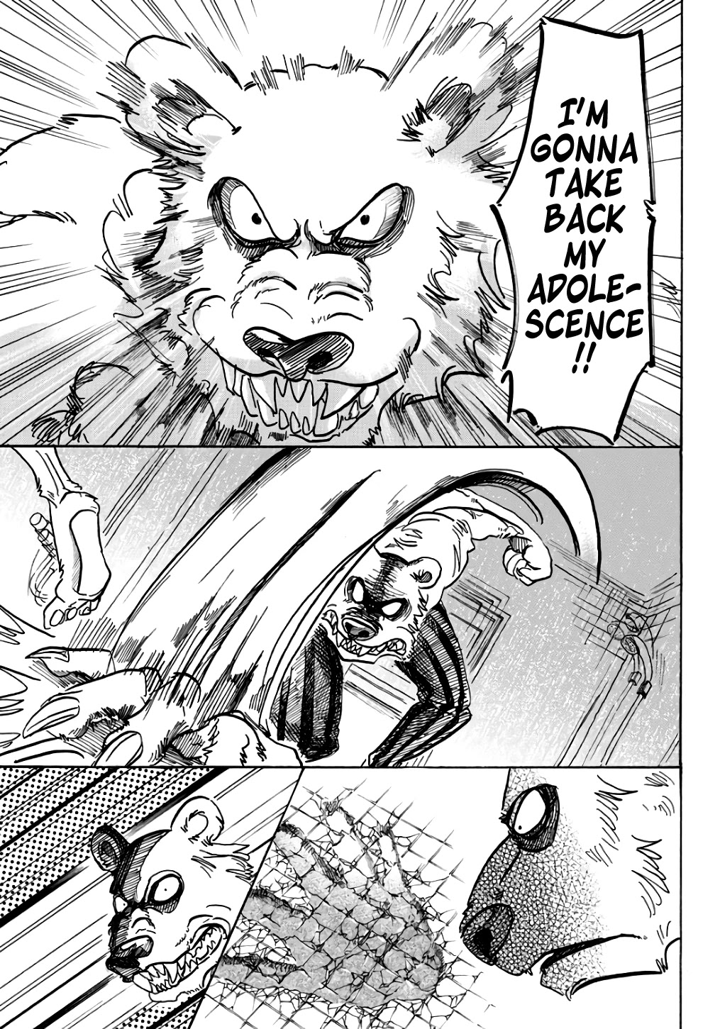 Beastars Chapter 84 page 16 - Chapter 84: Turbulence-inducing Claw Strikes