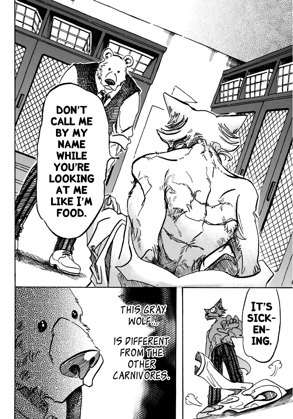 Beastars Chapter 84 page 3 - Chapter 84: Turbulence-inducing Claw Strikes