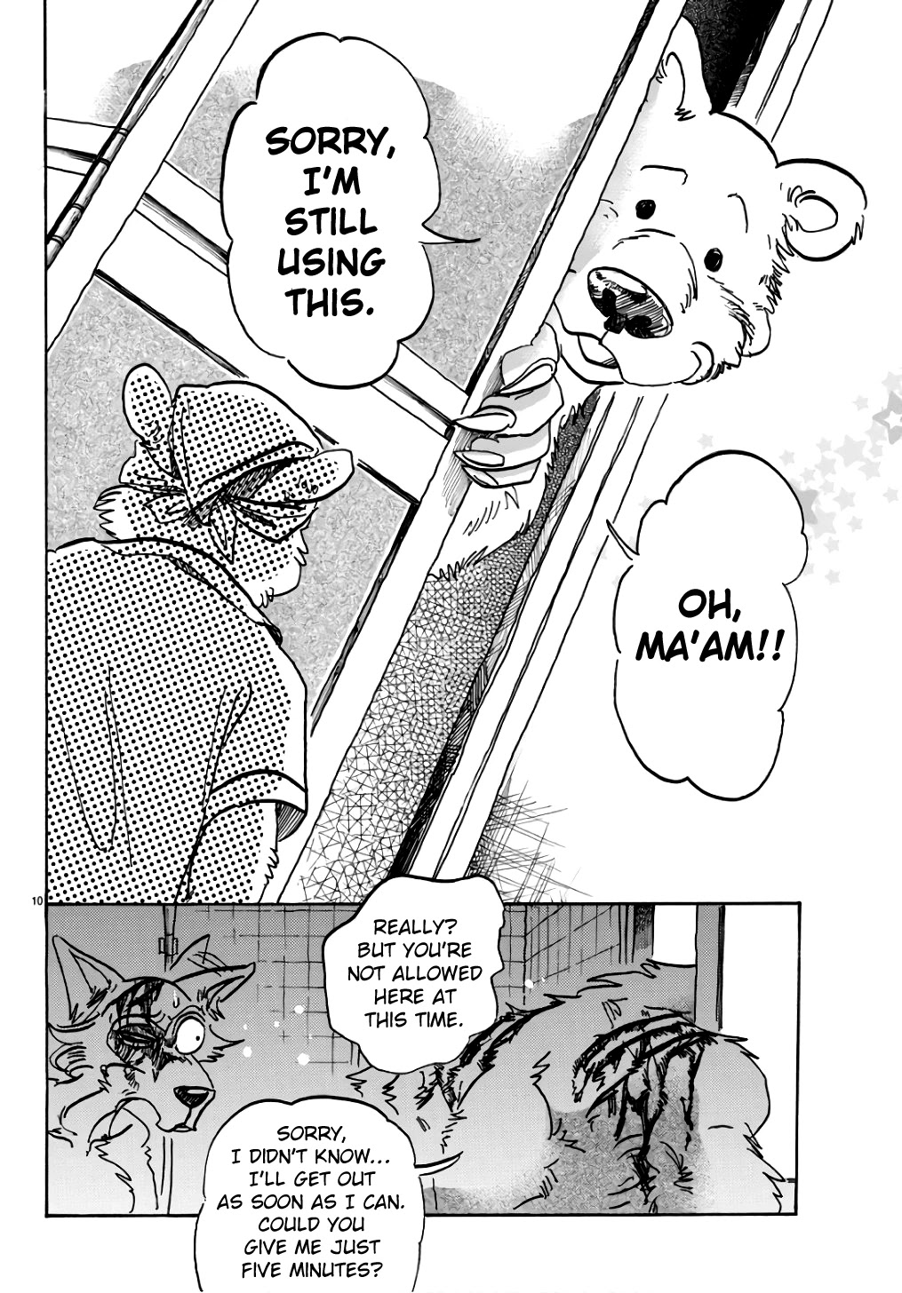 Beastars Chapter 85 page 10 - Chapter 85: Is Our Blood Divided By Sewage?