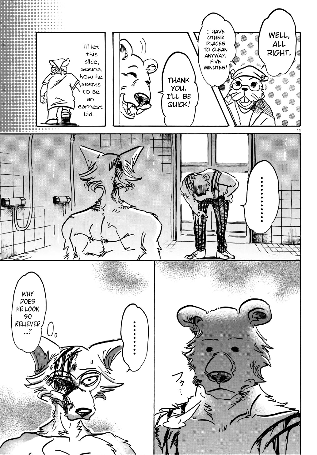 Beastars Chapter 85 page 11 - Chapter 85: Is Our Blood Divided By Sewage?