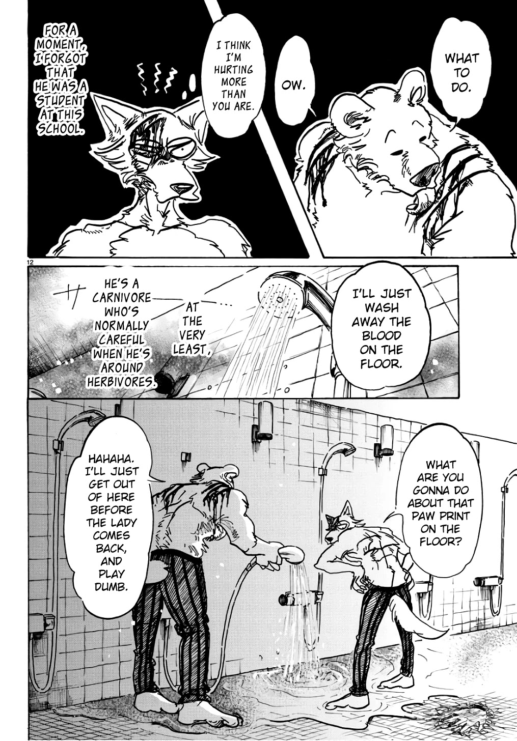 Beastars Chapter 85 page 12 - Chapter 85: Is Our Blood Divided By Sewage?