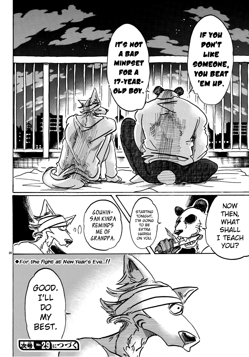 Beastars Chapter 85 page 19 - Chapter 85: Is Our Blood Divided By Sewage?