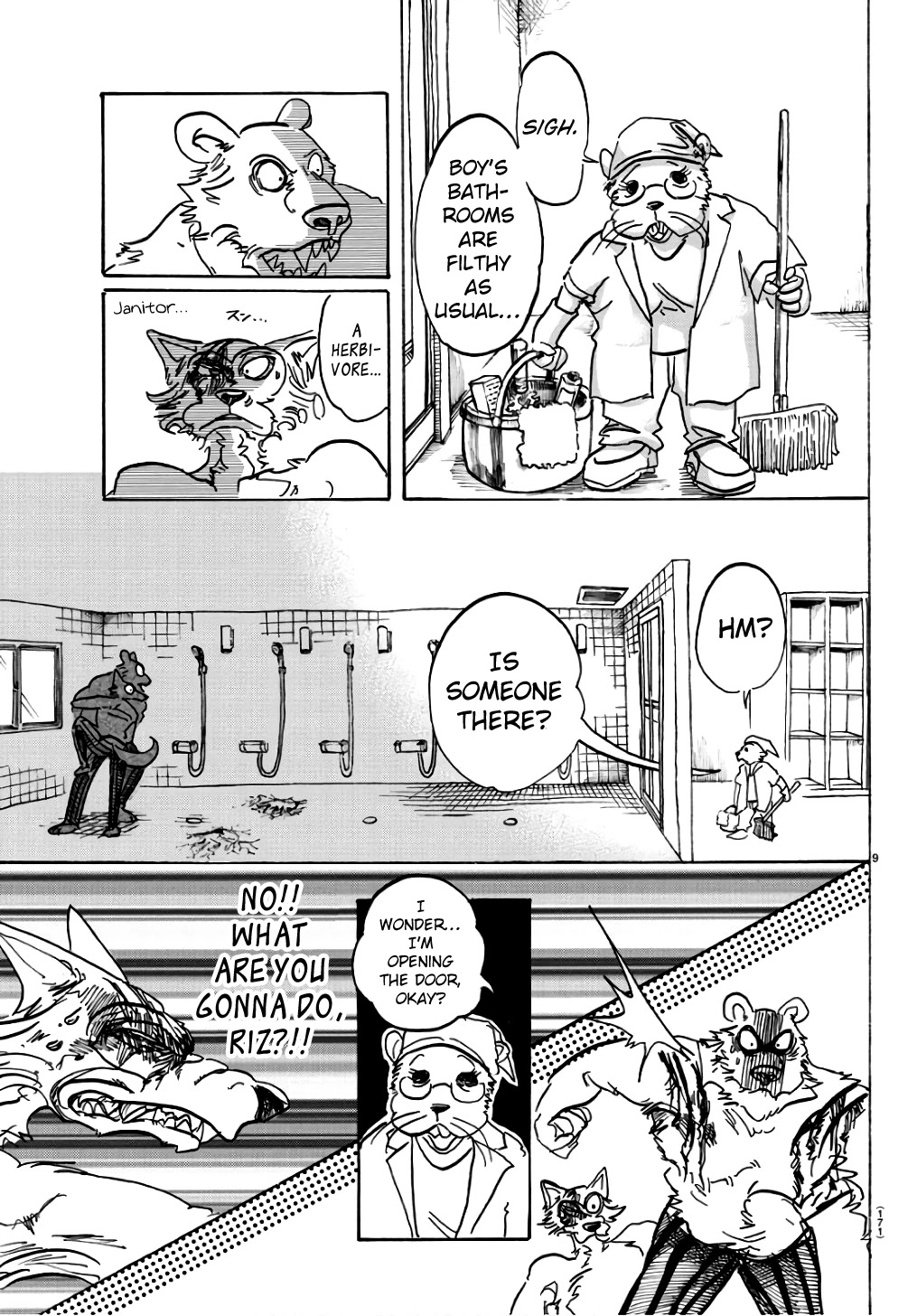 Beastars Chapter 85 page 9 - Chapter 85: Is Our Blood Divided By Sewage?