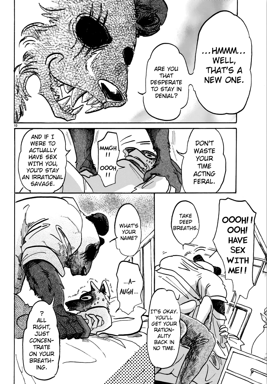 Beastars Chapter 86 page 10 - Chapter 86: A Comet in this Abyss