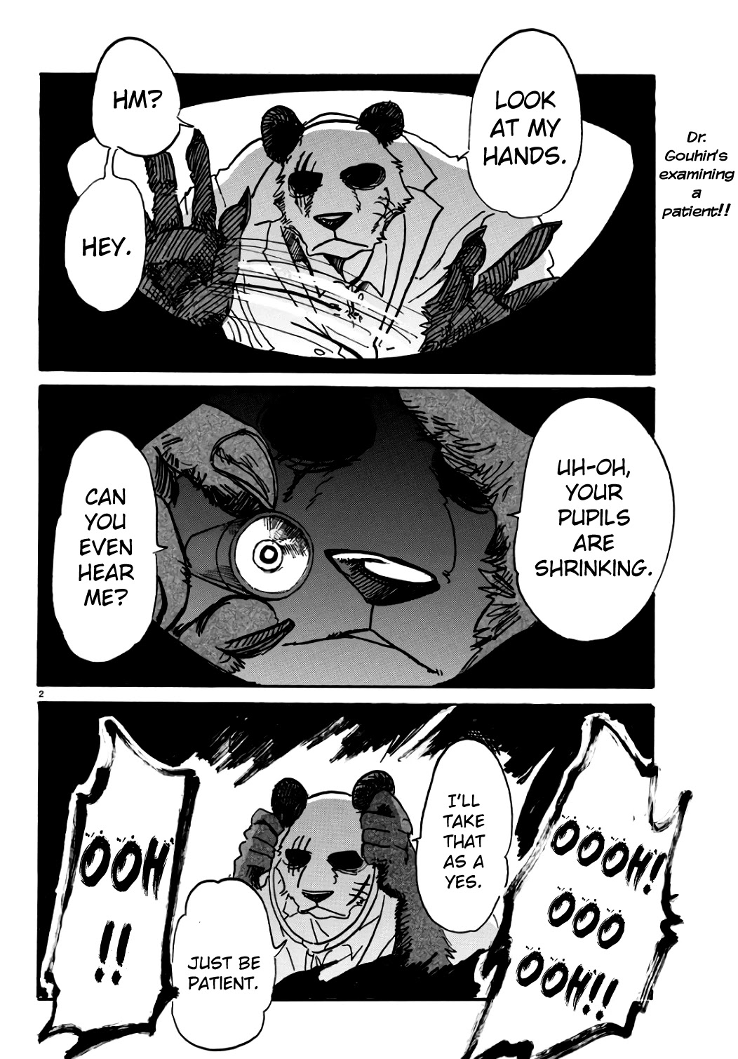 Beastars Chapter 86 page 2 - Chapter 86: A Comet in this Abyss
