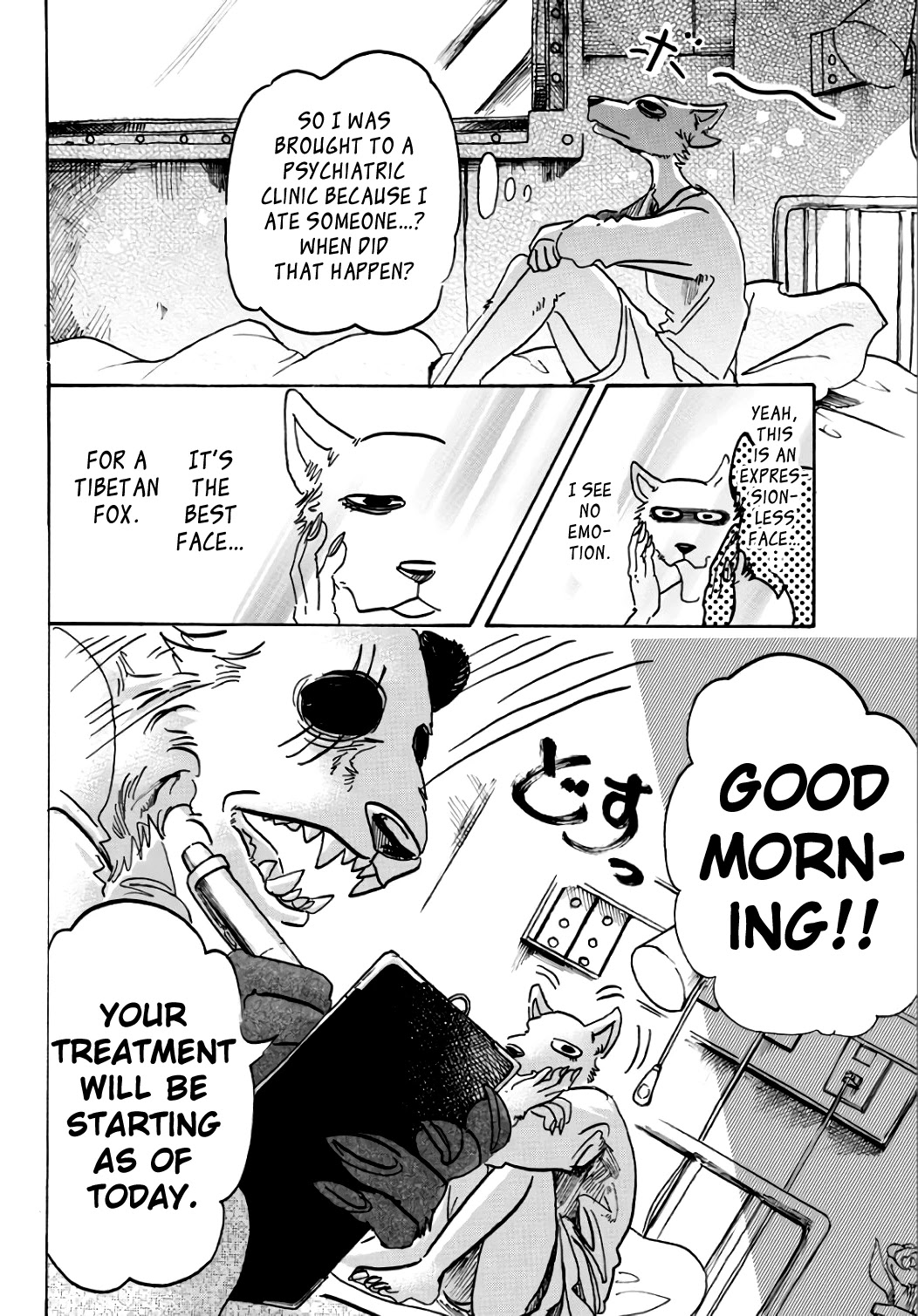 Beastars Chapter 86 page 8 - Chapter 86: A Comet in this Abyss