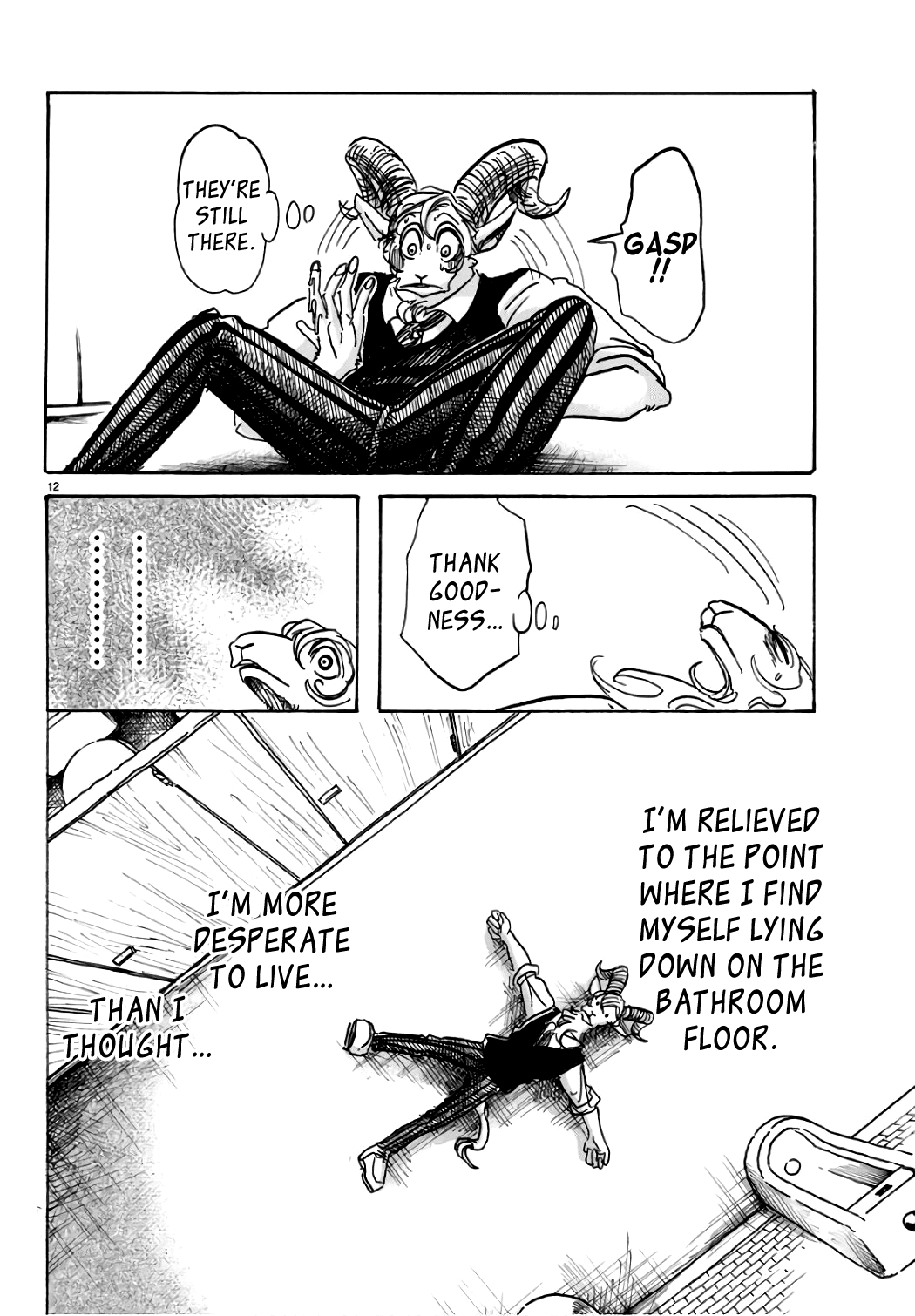 Beastars Chapter 87 page 12 - Chapter 87: The New Star Wins the Award for Best Supporting Actor