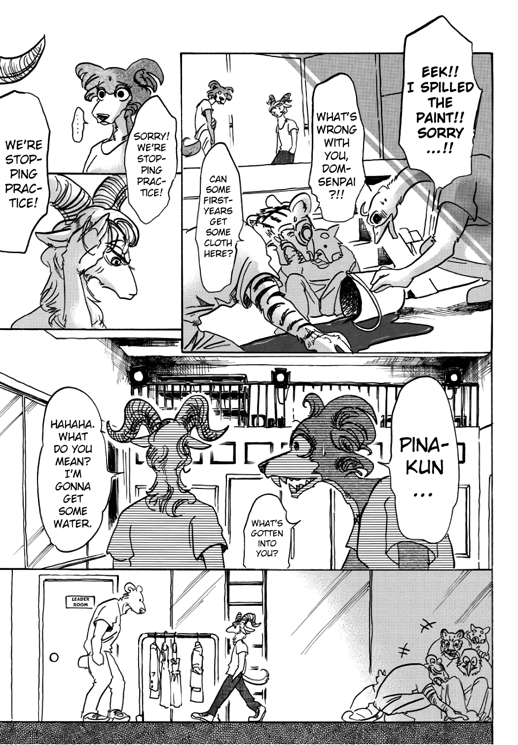 Beastars Chapter 87 page 18 - Chapter 87: The New Star Wins the Award for Best Supporting Actor