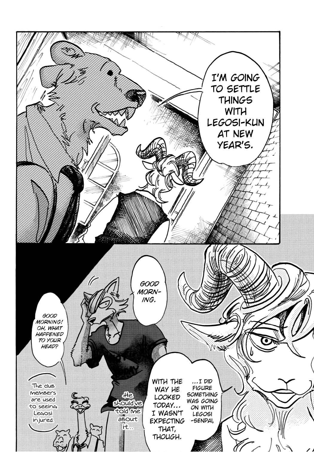 Beastars Chapter 87 page 8 - Chapter 87: The New Star Wins the Award for Best Supporting Actor