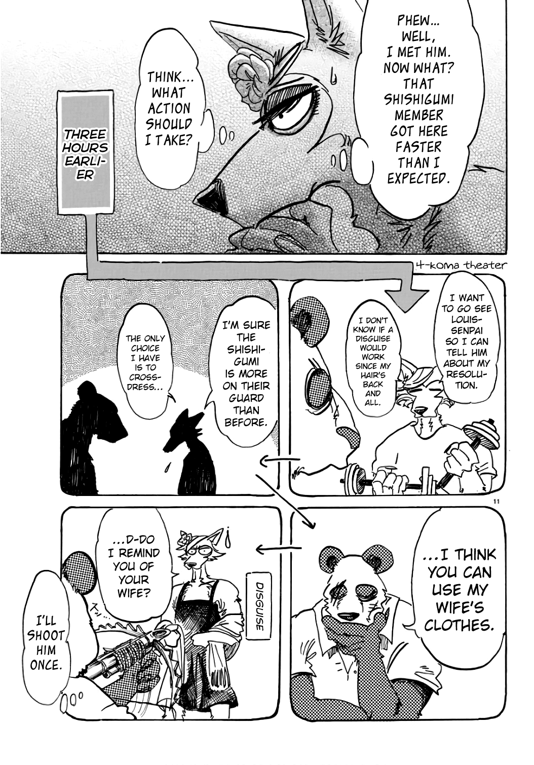 Beastars Chapter 88 page 10 - Chapter 88: Hell Hath no Fury