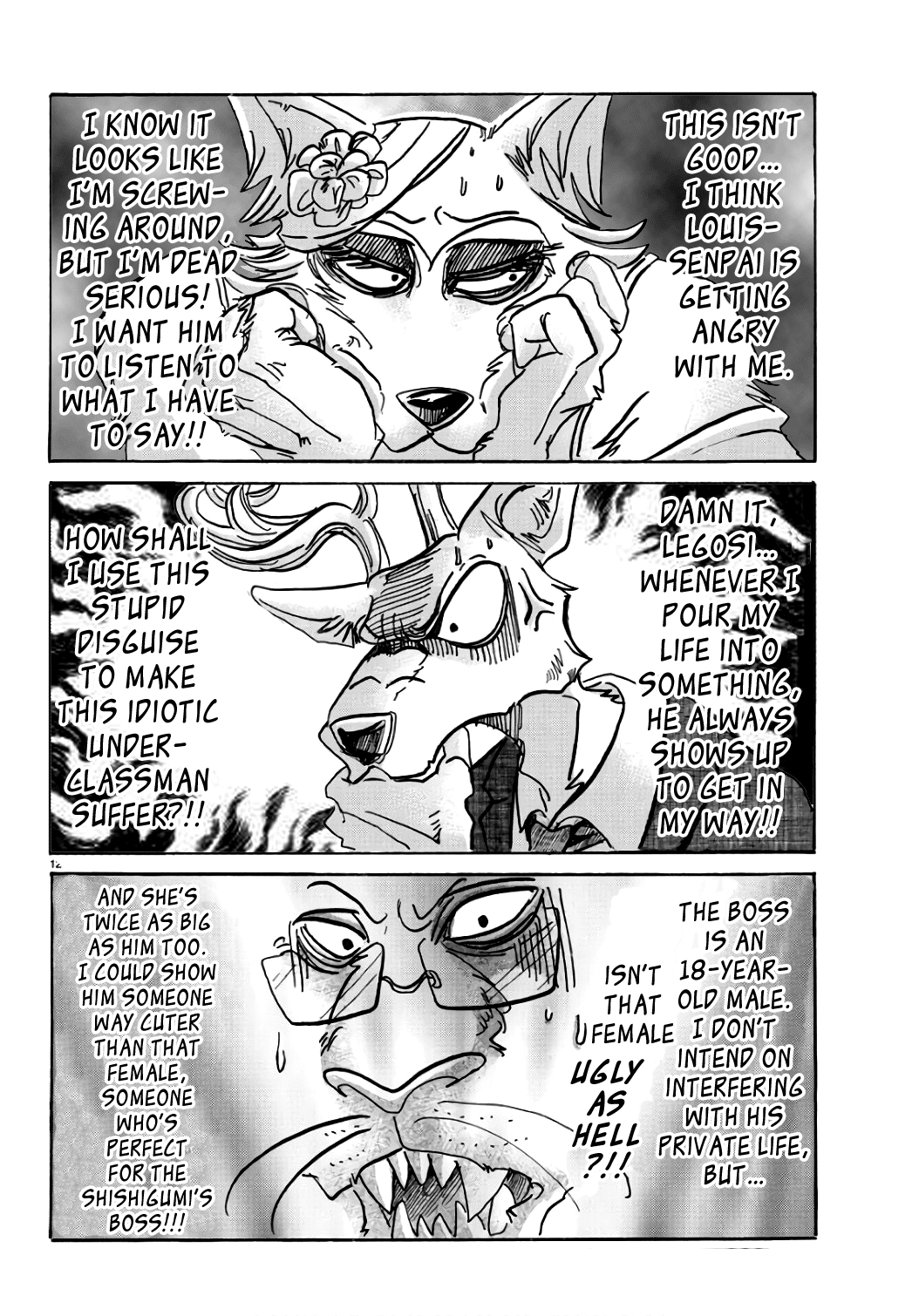 Beastars Chapter 88 page 11 - Chapter 88: Hell Hath no Fury