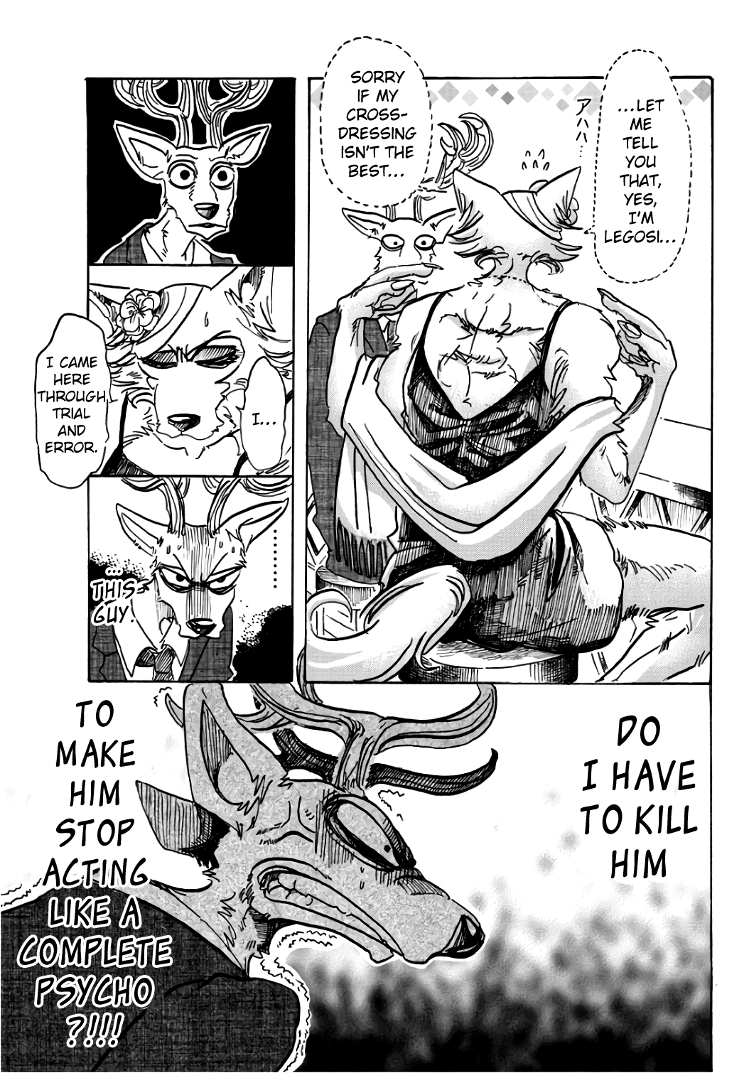 Beastars Chapter 88 page 8 - Chapter 88: Hell Hath no Fury