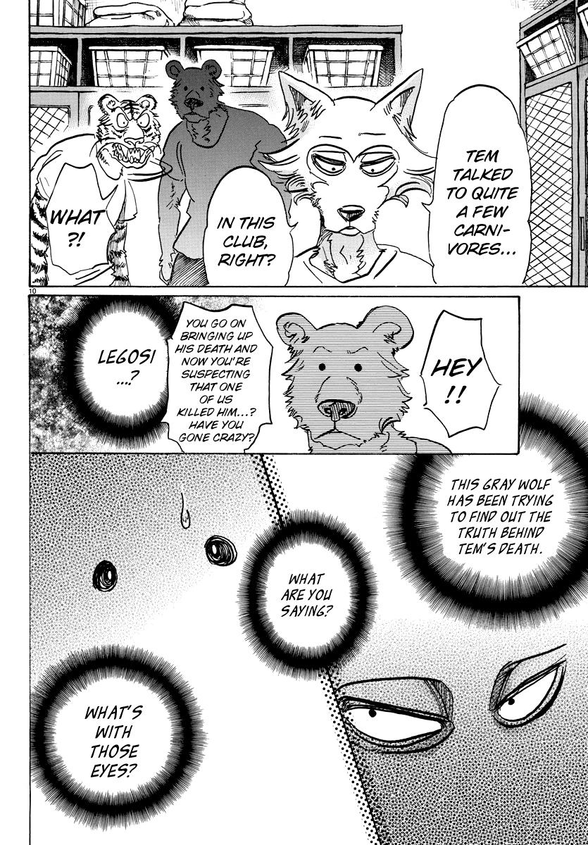 Beastars Chapter 89 page 10 - Chapter 89: Stains on a Chopping Board: Traces of a Dream
