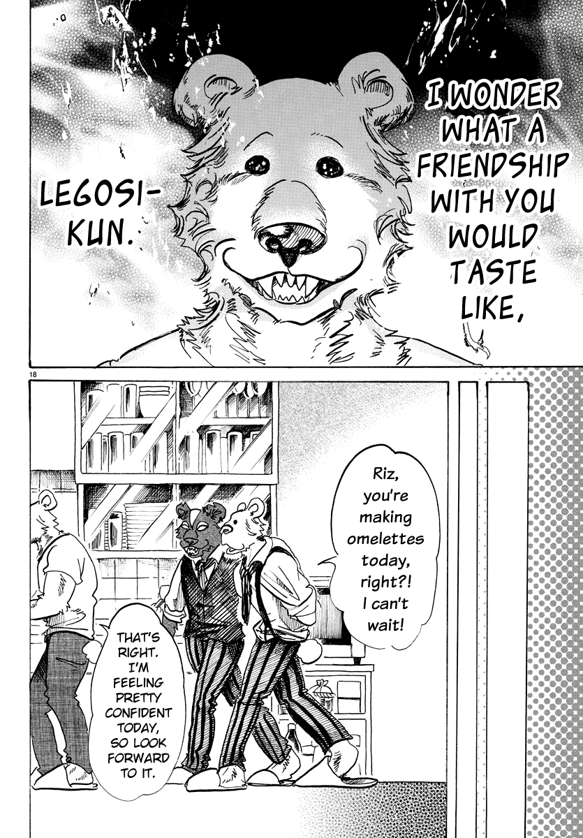 Beastars Chapter 89 page 17 - Chapter 89: Stains on a Chopping Board: Traces of a Dream