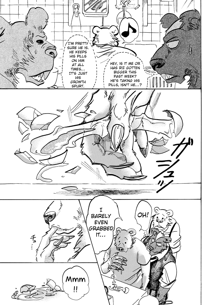 Beastars Chapter 89 page 18 - Chapter 89: Stains on a Chopping Board: Traces of a Dream
