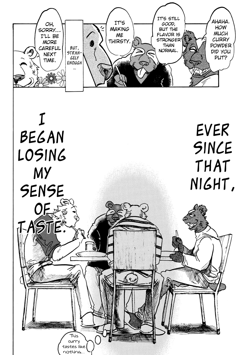 Beastars Chapter 89 page 6 - Chapter 89: Stains on a Chopping Board: Traces of a Dream
